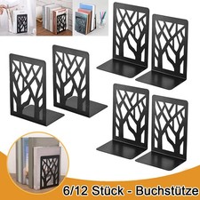 6/12 Stück Metall Buchstütze