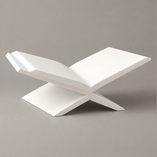 Buchständer form lesepult - x-form,
