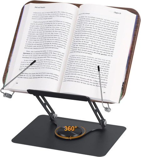 Verstellbarer buchständer mit - verstellbarer,