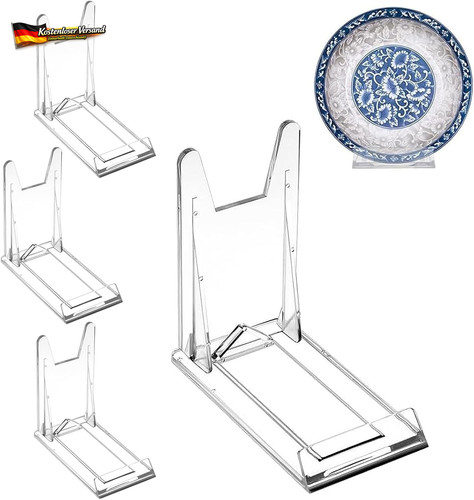 Acryl buchständer verstellbar - buchständer,