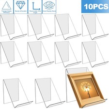 10 Stück Buchaufsteller Acryl