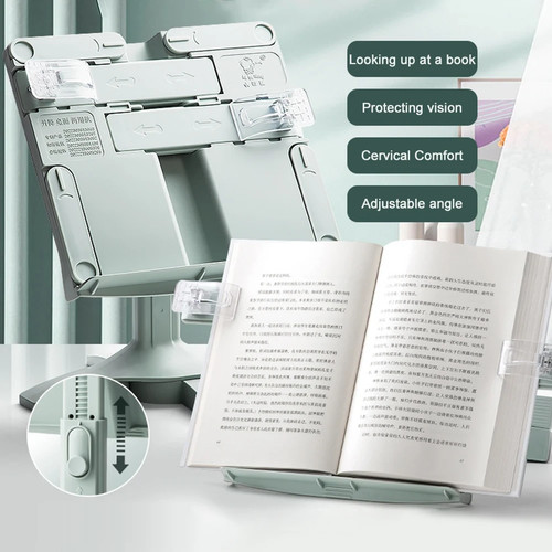 Verstellbarer bücherhalter - verstellbarer,