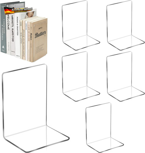 Acryl buchstützen set - acryl,