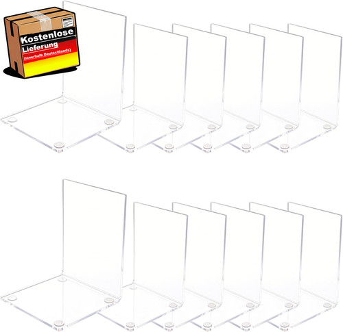 Klarer buchständer acryl - buchständer,